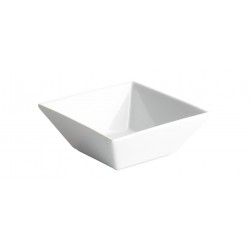 Bol portelan negru servire salate sosuri, 6,5X6,5X3 cm, Ming, Viejo Valle