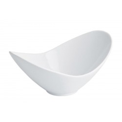 Bol salate/supe, patrat, portelan alb, 220 ml, 18X13X10 cm