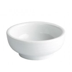 Bol sos, portelan, alb, 40 ml, 7X3 cm