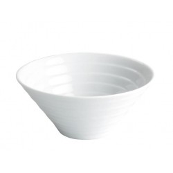 Bol sos/salata, conic, portelan alb, 75 ml, 8,5X4 cm
