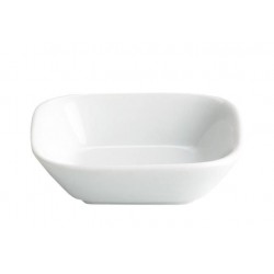 Bol supa, salata, portelan, alb, 400 ml, 7,5X7,5X2 cm