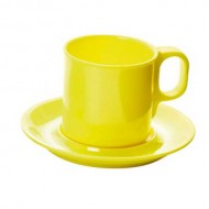 Cana melamina galbena 250 ml