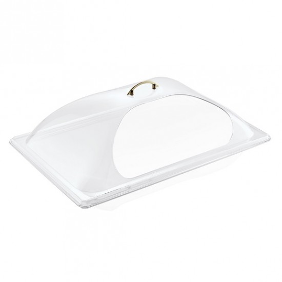 Capac, display, RollTop GN 1/1, policarbonat cu decupaj frontal Capac, display, RollTop GN 1/1, policarbonat cu decupaj frontal