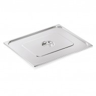 Capac inox pentru cuva GN 2/1 
