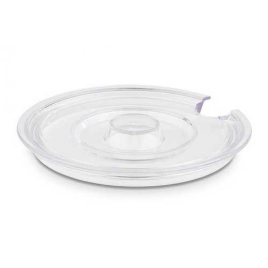 Capac boluri, transparent, rotund , 20 cm, UNIVERSAL, cu decupaj lingurita