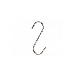 Carlig inox 14 cm, grosime 5 mm