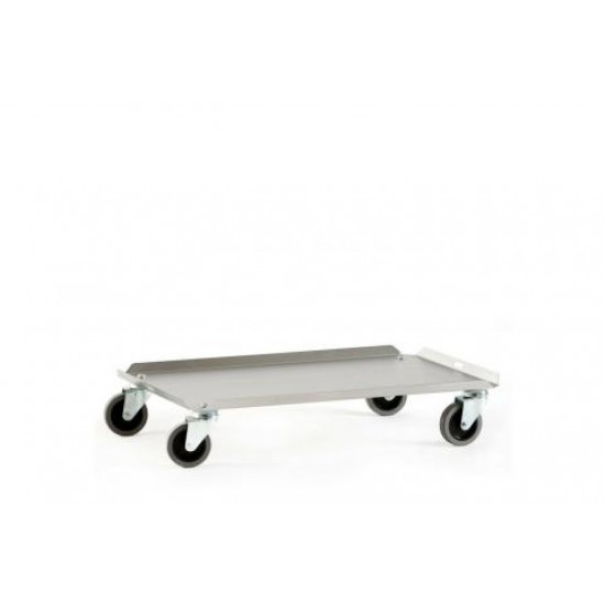 Carucior inox cutii, casete aluat pizza 60x40 cm Carucior inox cutii, casete aluat pizza 60x40 cm