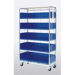 Cărucior pliabil platformă pentru transport, depozitare marfă, 500 kg, 110x45x181.5 cm
