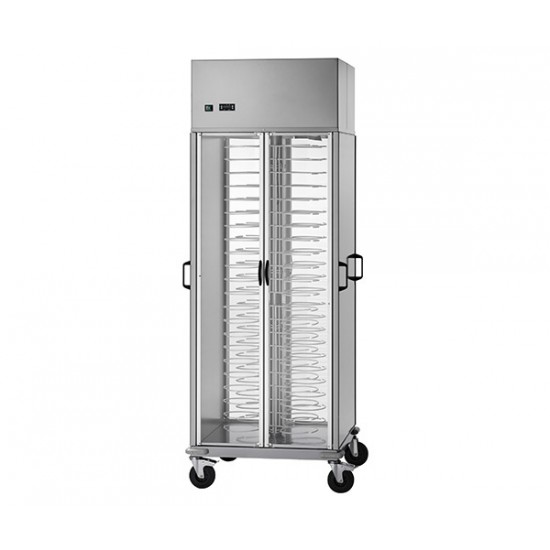 Cărucior rece, tip dulap, 88 farfurii, Ø18-23 cm Cărucior rece, tip dulap, 88 farfurii, Ø18-23 cm