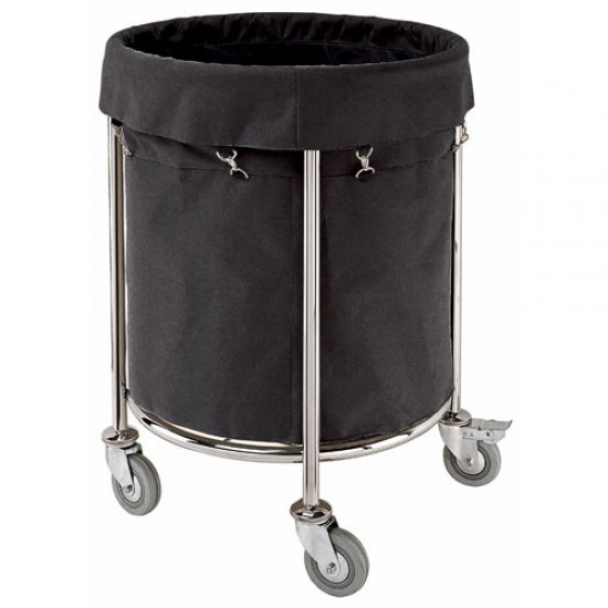 Carucior rufe rotund inox 60 x 40 x 65 cm Carucior rufe rotund inox 60 x 40 x 65 cm