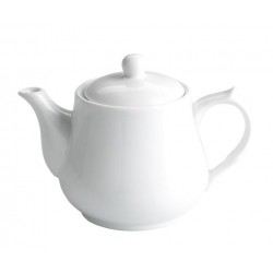 Ceainic din PORTELAN alb, 380 ml