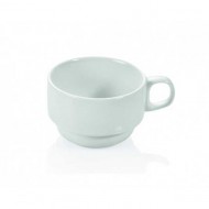 Ceasca si farfurie cafea portelan 180 ml