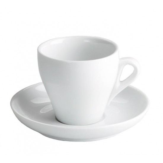 Cup coffee rome 7,5 cl. + plate 12x2 cm Cup coffee rome 7,5 cl. + plate 12x2 cm