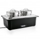 Chafing dish cu 2 cuve pentru supe, ciorbe, electric, 2 x 4 litri Chafing dish cu 2 cuve pentru supe, ciorbe, electric, 2 x 4 litri
