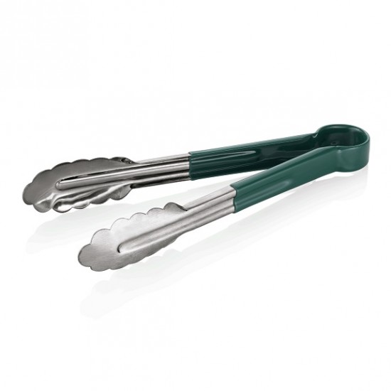 Clește inox bucătărie, verde, 23 cm Clește inox bucătărie, verde, 23 cm