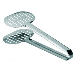 Clește inox pentru pește, hamburgeri, 24 cm