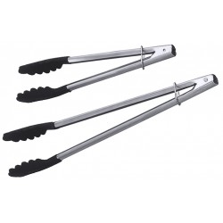 Cleste universal inox cu palete din poliamidă, 23 cm