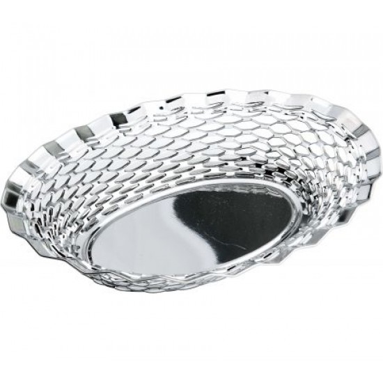Coș pâine, fructe, din inox, oval, 250x180x45 mm Coș pâine, fructe, din inox, oval, 250x180x45 mm