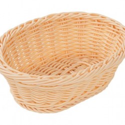 Coș pâine, oval, din polipropilenă, 23x15x7 cm