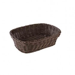 Tray polypropylene, brown, 30x20xH5 cm, PROFI LINE