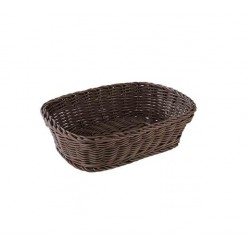 Tray polypropylene, brown, 30x20xH5 cm, PROFI LINE