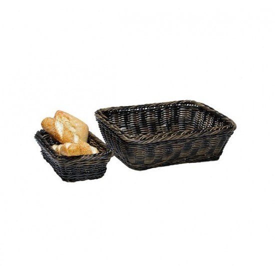 Buffet-basket, Polypropylen, black/ brown, GN 1/4, 26,5x16,2xH6,5 cm Buffet-basket, Polypropylen, black/ brown, GN 1/4, 26,5x16,2xH6,5 cm