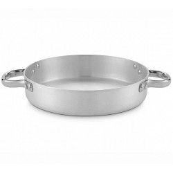 Cratiță joasă, aluminiu, profesională, 10 litri, 40xH8 cm
