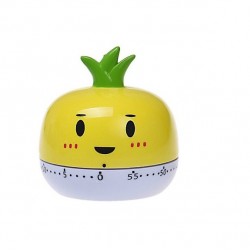 Kitchen timer, lemon, 6x6x4.5 cm