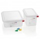 Storage box with sealed lid, GN 1/1 - 100 mm, polypropylene, ColorClip , 13,7 litr, VITRAline