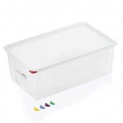 Tray GN 1/1 - 200 mm, polypropylene, ColorClip, 28 liters, VITRAline