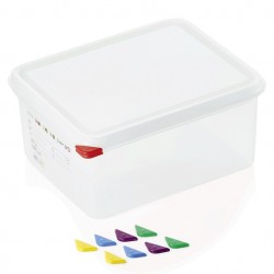 Storage food box, GN 1/2 tray - 150 mm, polypropylene, ColorClip, 10 liters, VITRAline