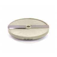 Disc robot, 2 cuțite, feliere, tăiere legume, fructe, 4 mm