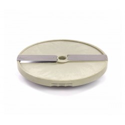 Disc robot, 2 cuțite, feliere, tăiere legume, fructe, 4 mm