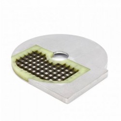 Disc robot pentru tăiat legume, forma cuburi, 10x10 mm