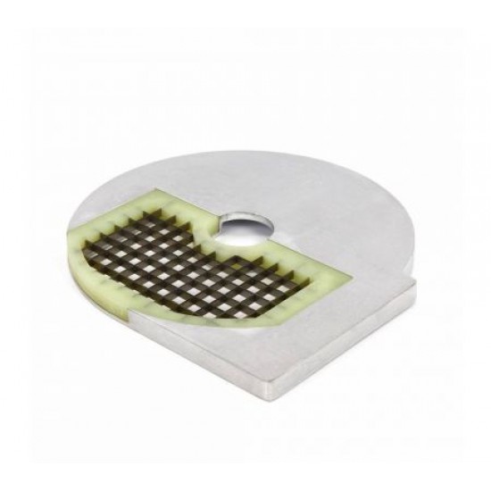 Disc robot pentru tăiat legume, forma cuburi, 10x10 mm