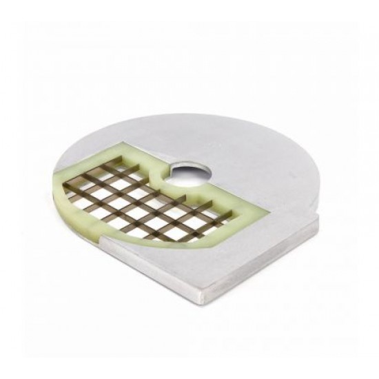 Disc robot pentru tăiat legume, forma cuburi, 20x20 mm