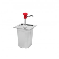 Dispenser sosuri, inox, 3 litri