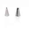 Duiuri/sprituri din inox forma stea Ø 1.5 cm