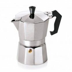 Espressor cafea aluminiu, gaz, electric, 300 ml