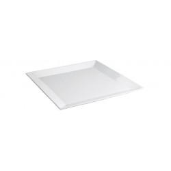 Farfurie portelan, 24X24X2,5 CM, Ming, Viejo Valle