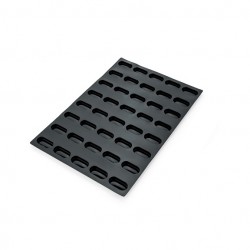 Forma silicon ovala copt/racit 7,0 x 3,5 x 1,3 cm