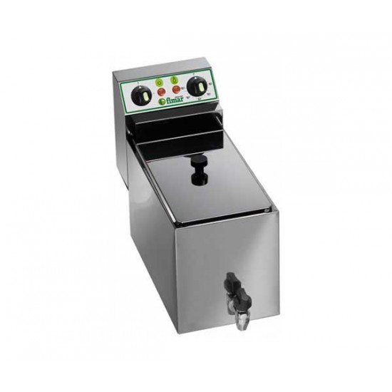 Friteuza electrica profesionala 8 litri cu robinet Friteuza electrica profesionala 8 litri cu robinet