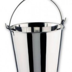 Găleată inox, cu toartă, 5.6 litri, Lacor
