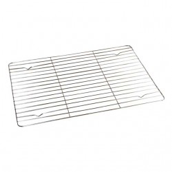 Gratar racire tort, prajituri, inox, 24,5x19x1,5 cm