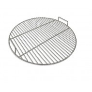 Gratar inox pentru gradina, lemne si carbuni, 54.5 cm