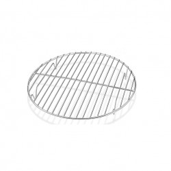 Gratar rotund din inox, racire/coacere alimente, 23 x 2 cm