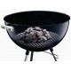 Grilaj sustinere carbuni, lemne, din inox, 27 cm