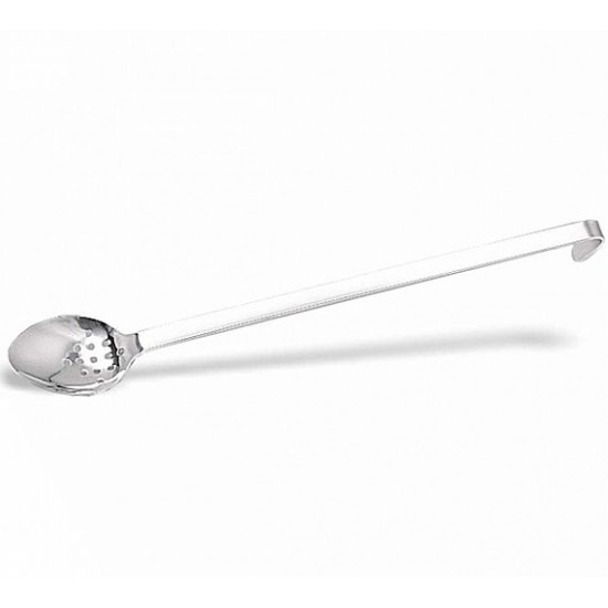 Lingură inox servire, perforată, 37 cm Lingură inox servire, perforată, 37 cm