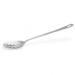 Lingură inox servire, perforată, 36 cm