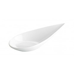Lingura portelan aperitive 8x4x2,5 cm